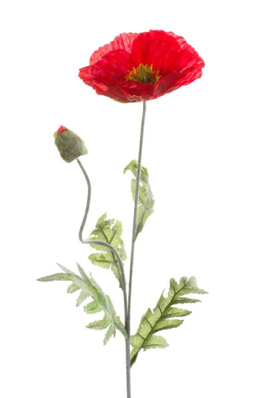 papaver rood kunstbloem