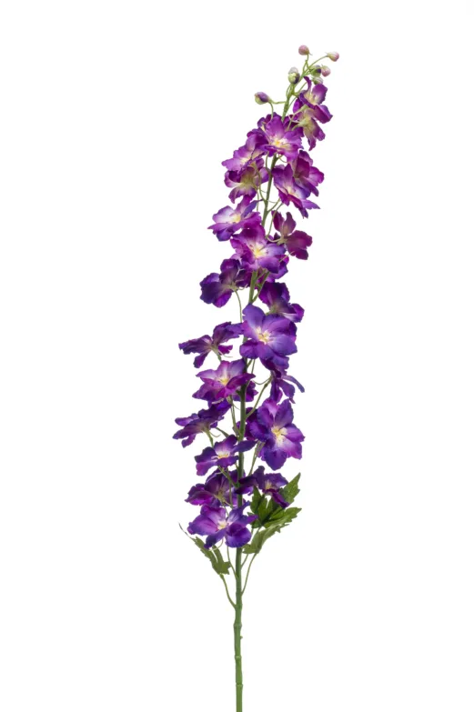 Delphinium paars kunstbloem 128 cm