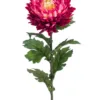 Chrysant fuchsia 75 cm kunstbloem